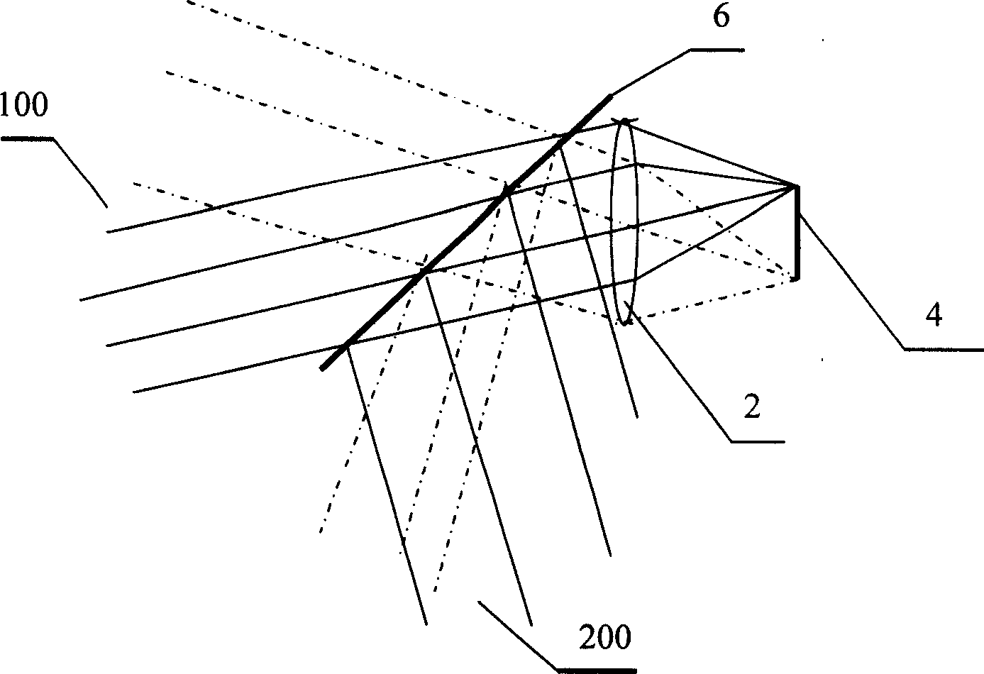 Double-view field star sensor and method for identifying star atlas using the same