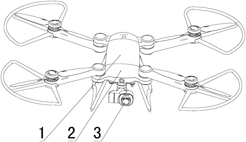 Unmanned aerial vehicle control method and system based on touch induction interactions