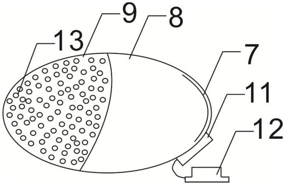 An embedded stoma device