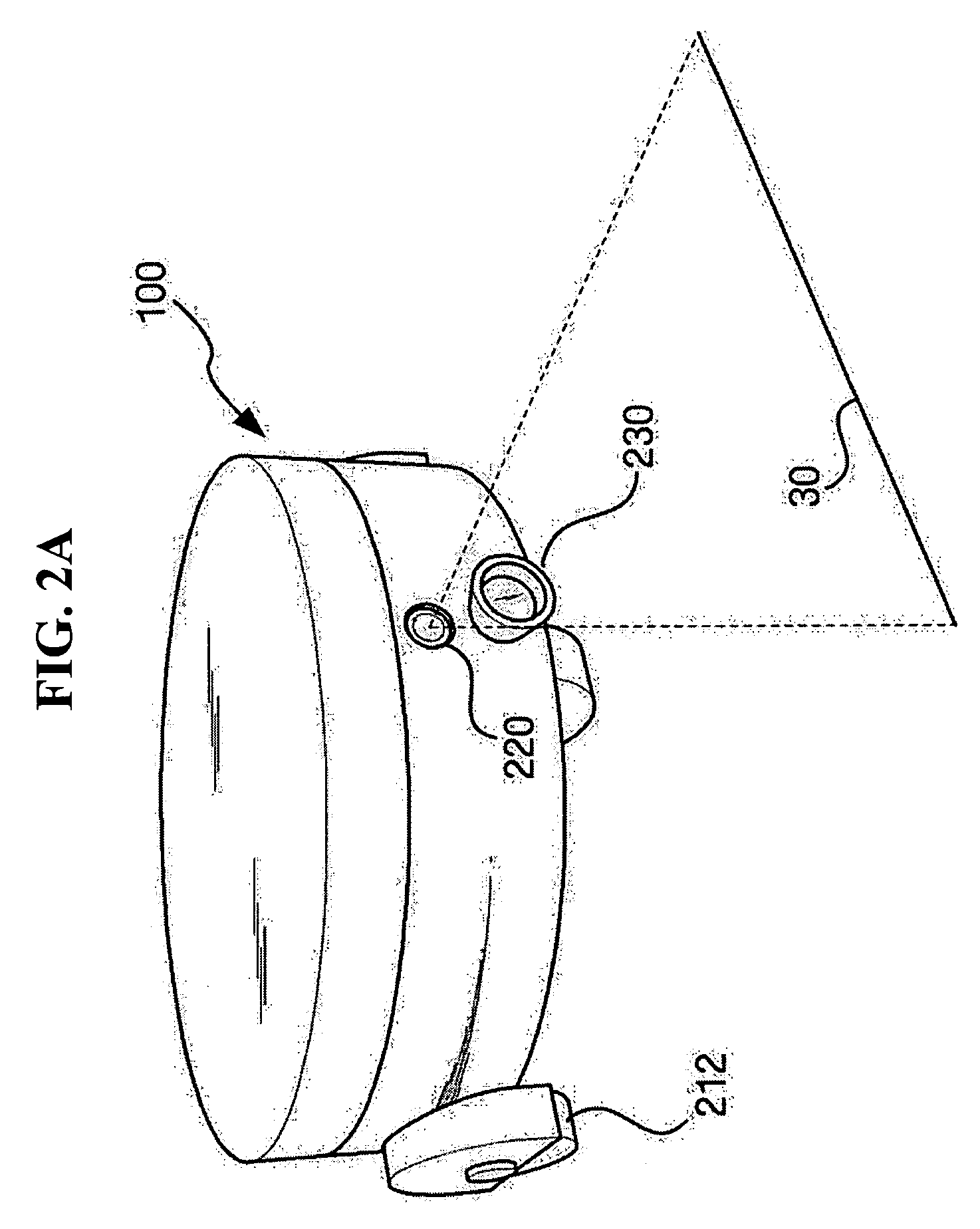 Method of detecting object using structured light and robot using the same