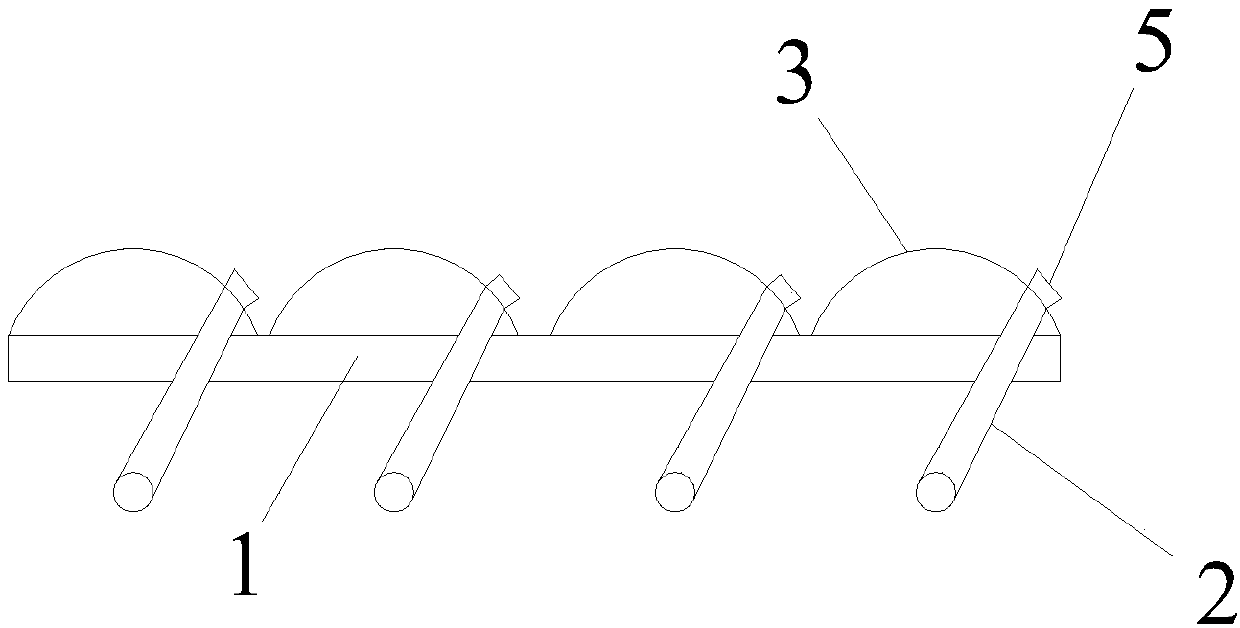 Glass layer for display screen and display screen