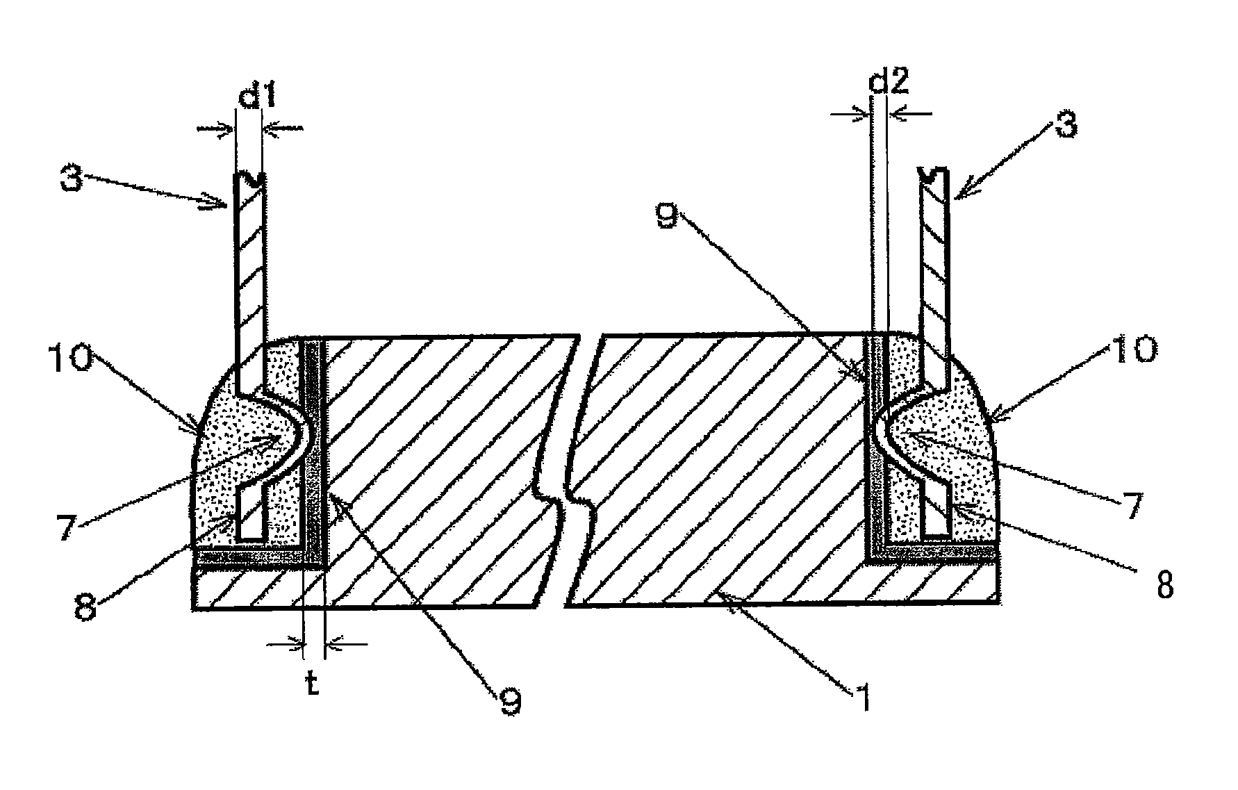 Surface-mount crystal oscillator