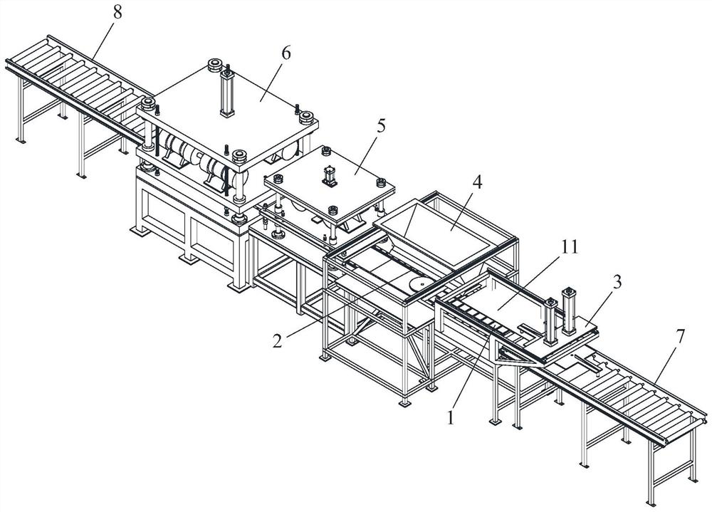 Particle plate forming device