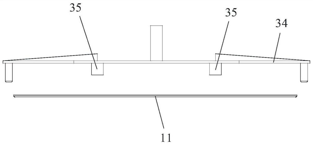 Particle plate forming device