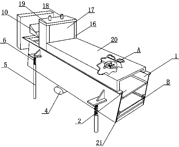 Device for separating solid and liquid phases in drilling mud