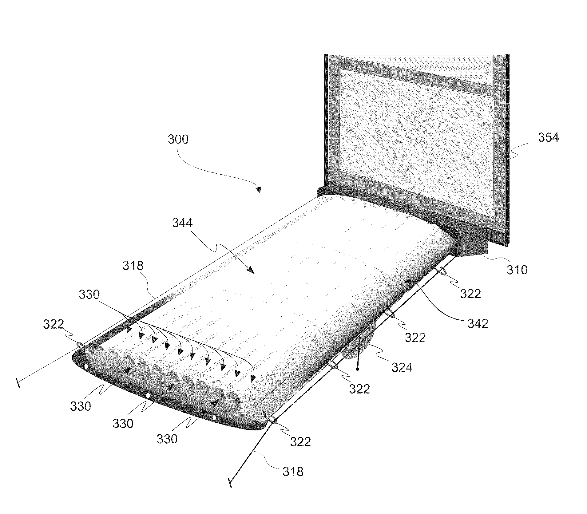 Portable solar-heating system having an inflatable solar collector