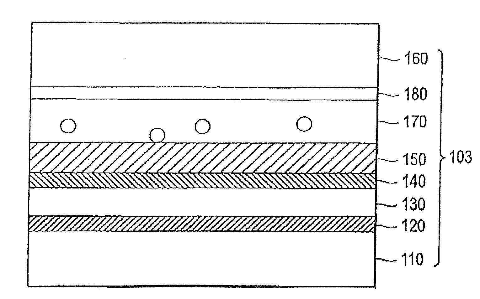 Scattering member and organic electroluminescent display device using the same