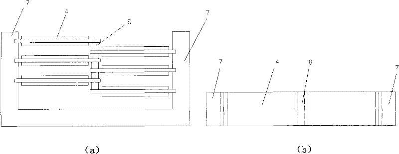 Multilayer beam type piezoelectric generator and power generation method thereof