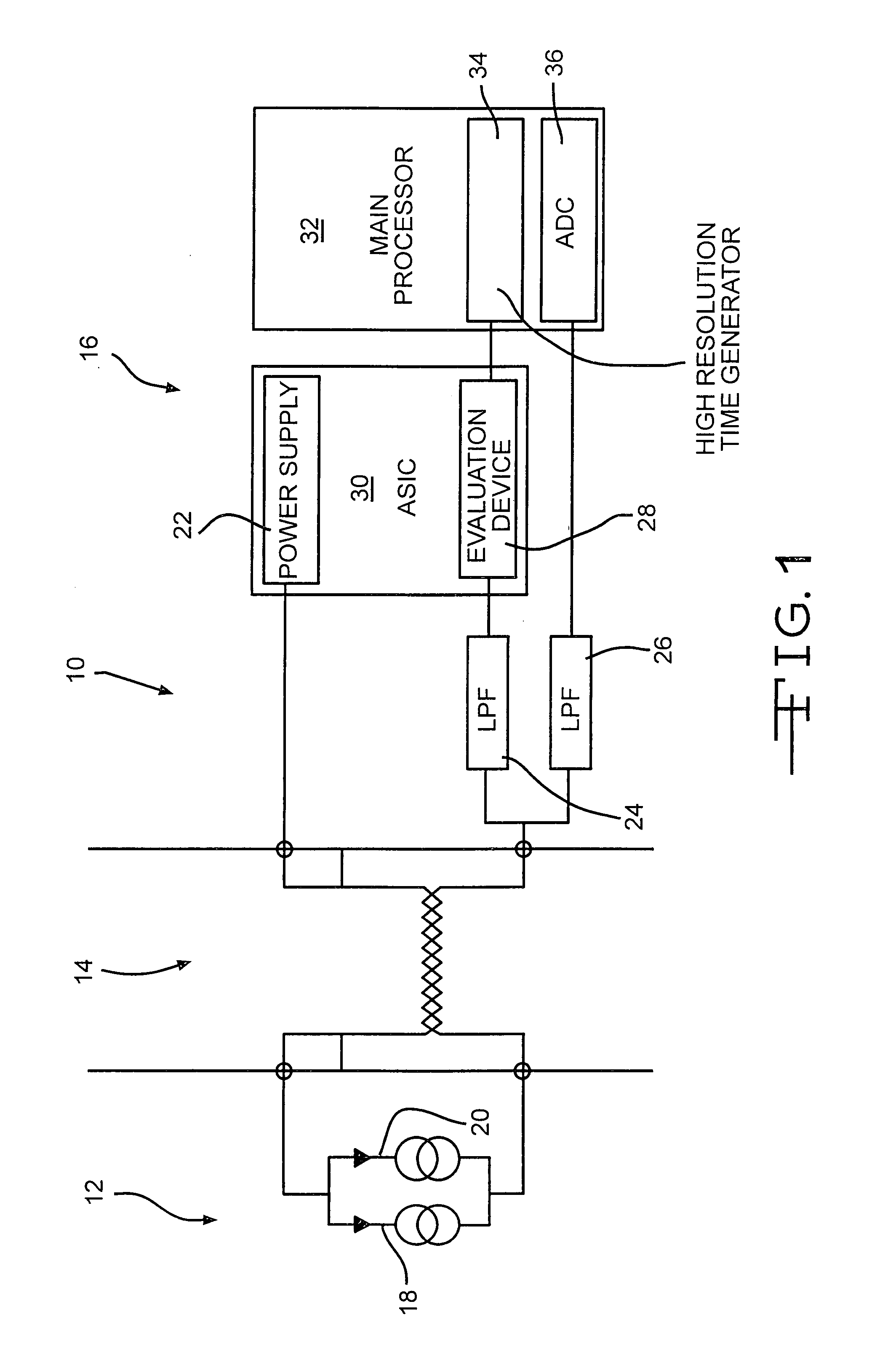 Method and device for detecting a rotational speed, especially the rotational speed of the wheel of a vehicle