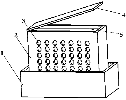 Anti-drying device of warm air blower