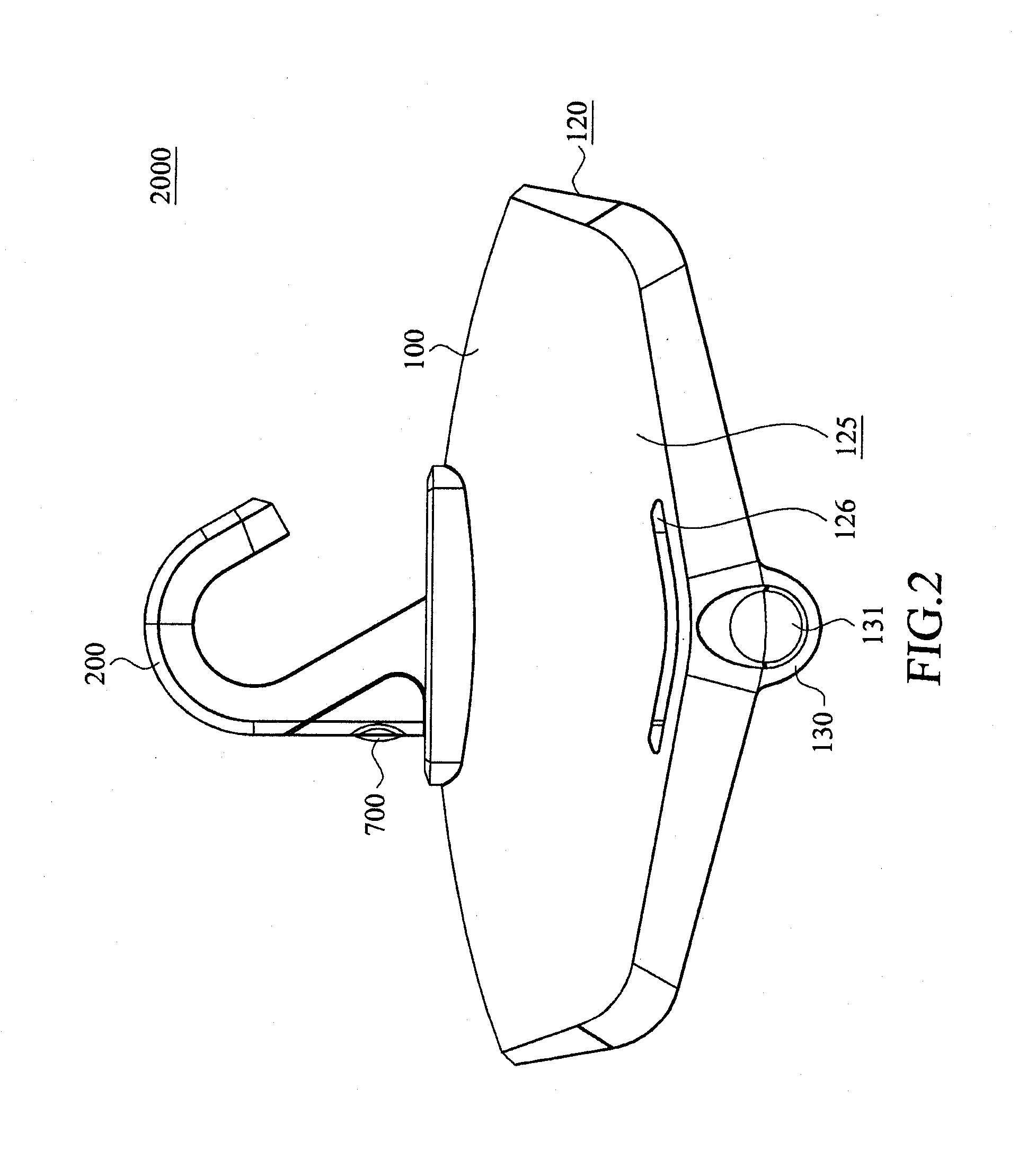 Ozone device for deodorizing dresses