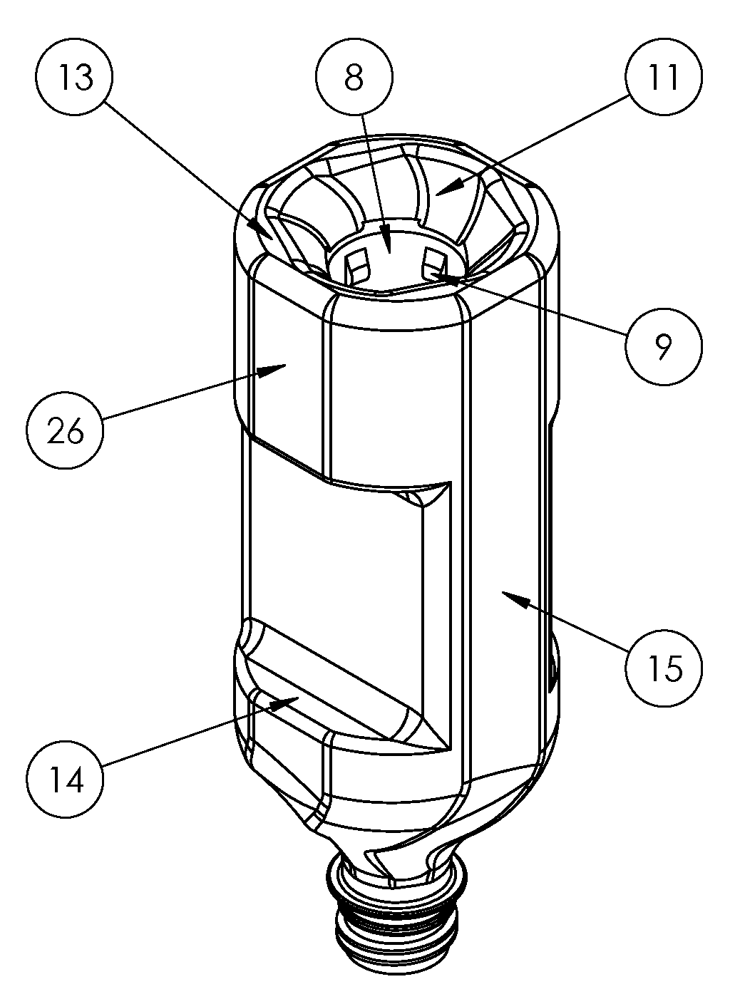 Interconnecting Bottles Utilized to Create Structures