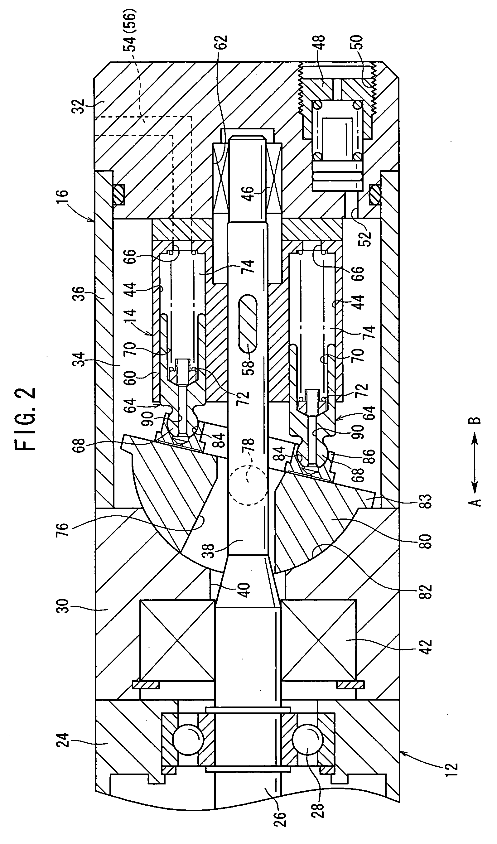 Lubricating structure for hydraulic driving apparatus