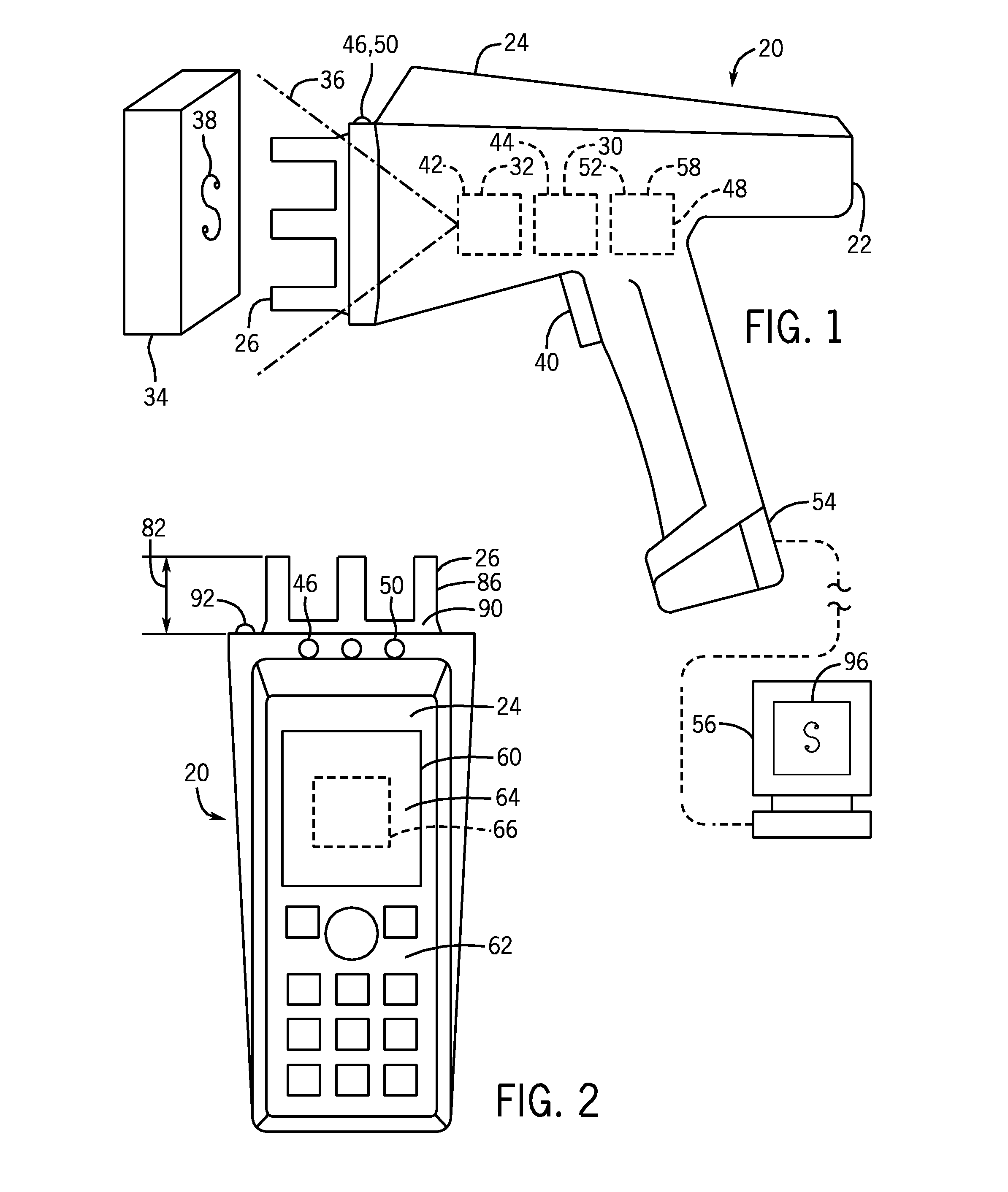 Trainable handheld optical character recognition systems and methods