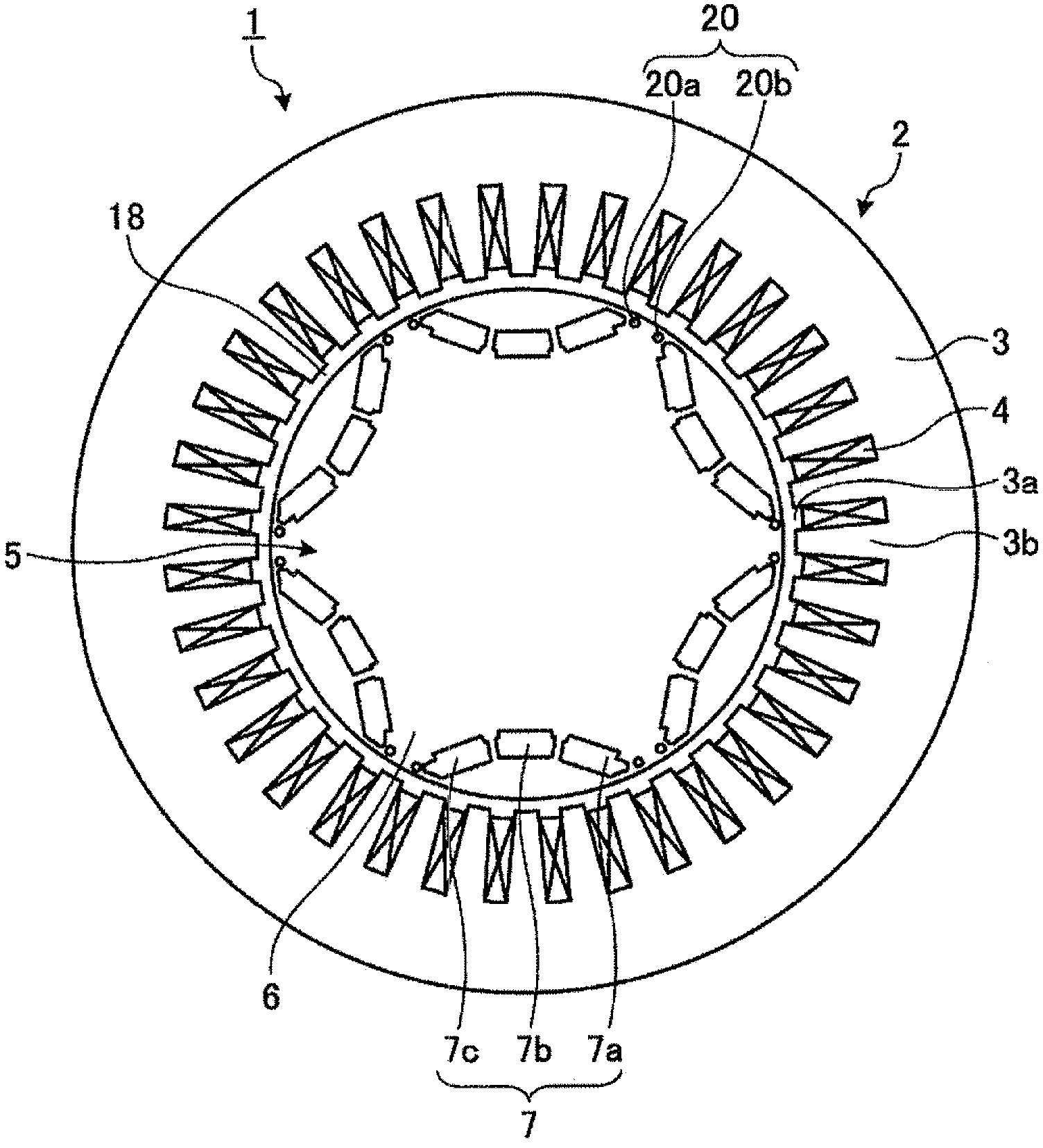 Permanent-magnet type rotating electrical machine