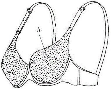 Vanilla aromatic brassiere with mosquito repelling and bacterium prevention effects and manufacturing method
