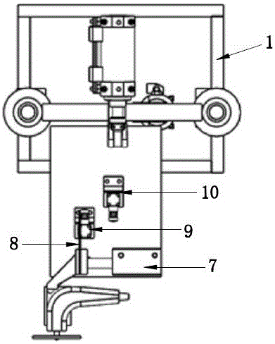 Vehicle body automatic polishing mechanism