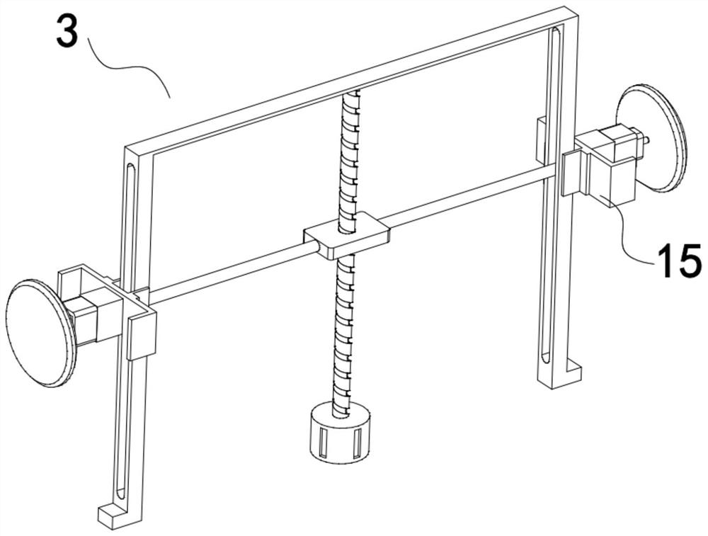 Safe wall dismantling device with human body protection function