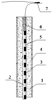 Method for treating unqualified reinforced concrete piles by using water pressure explosion