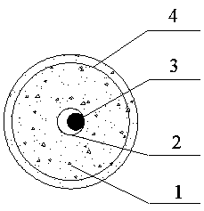 Method for treating unqualified reinforced concrete piles by using water pressure explosion