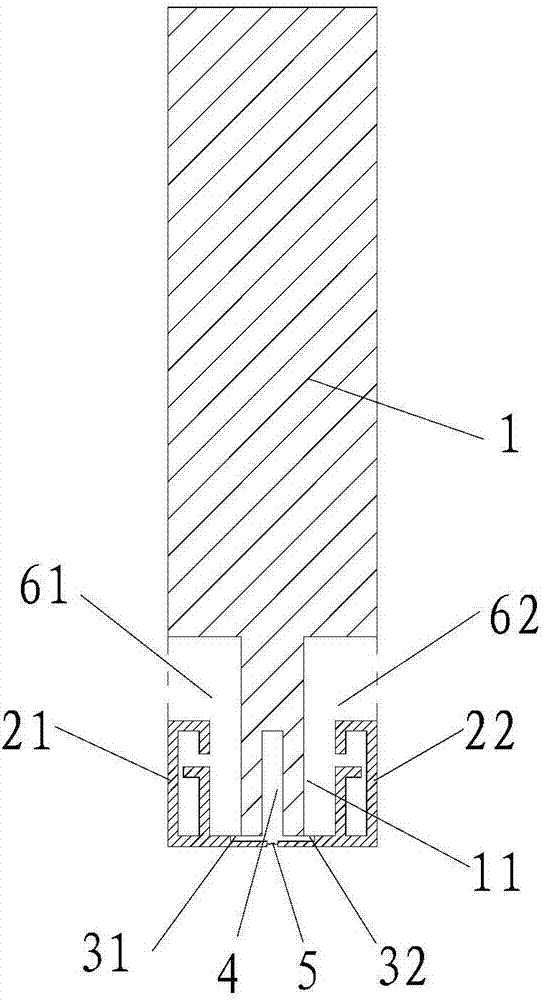 Mimo antenna structure of wifi terminal