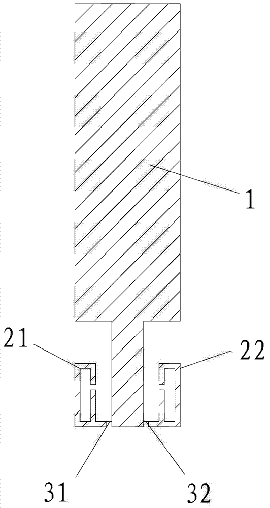 Mimo antenna structure of wifi terminal