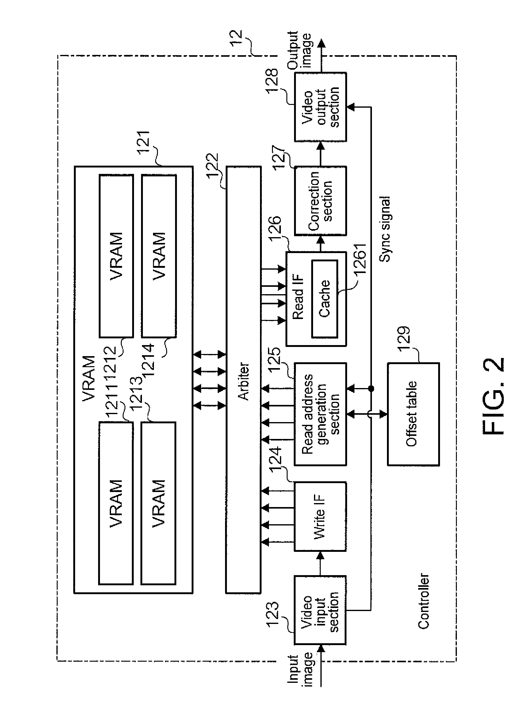 Image processing device, display apparatus, and image processing method