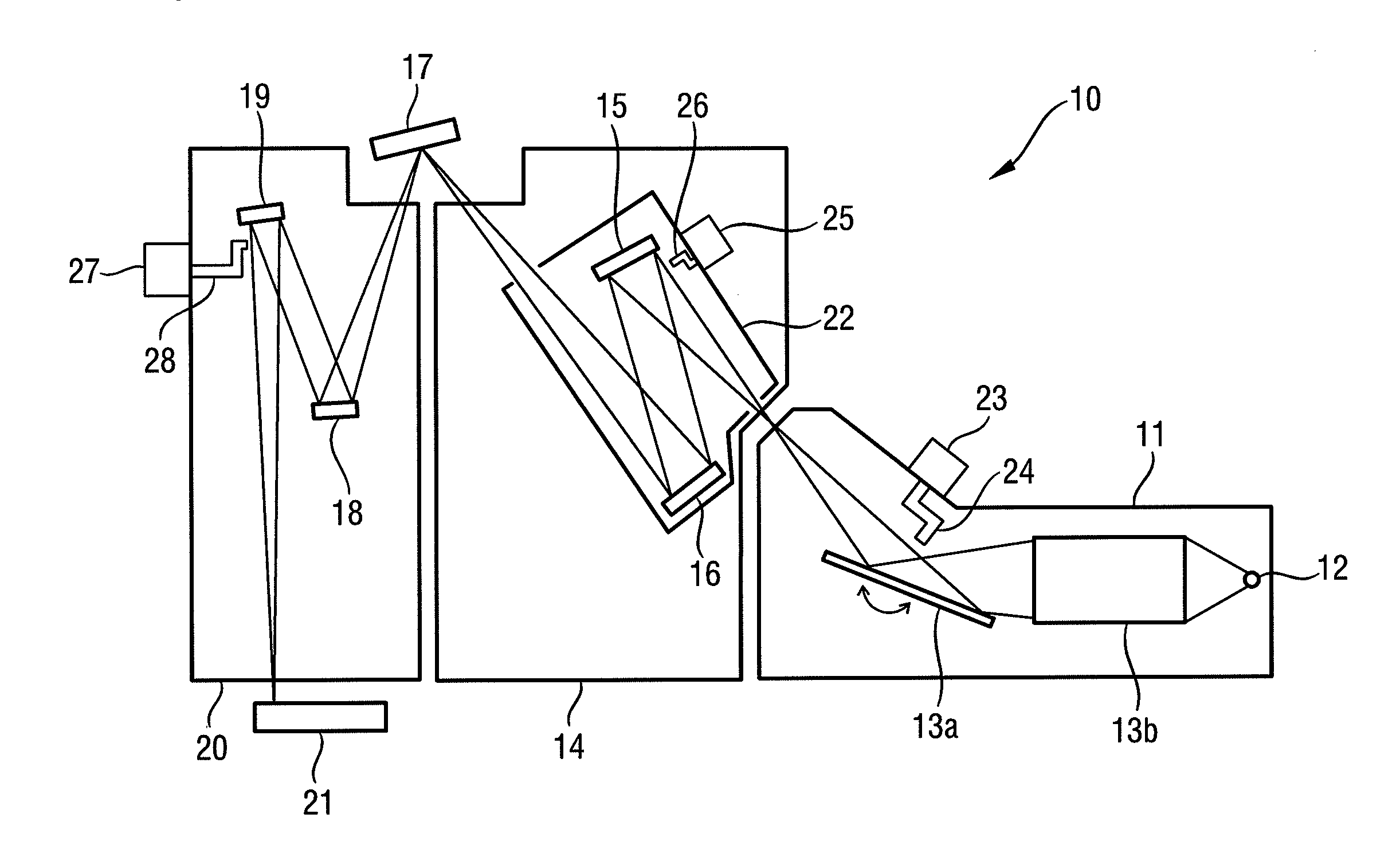 Cleaning module and EUV lithography device with cleaning module