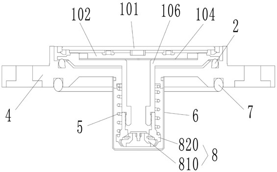 A kind of explosion-proof valve with waterproof, breathable and moisture-proof function and realization method thereof