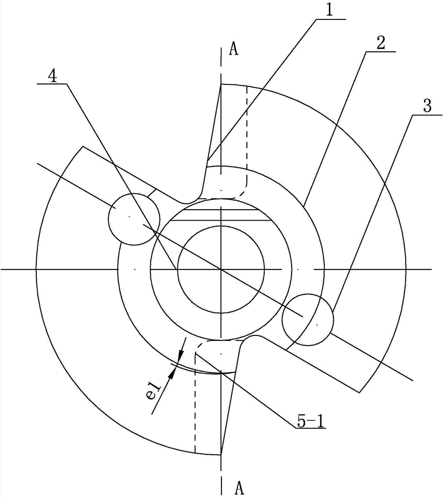 Forming cutter for machining arc-shaped holes and cutter machining method