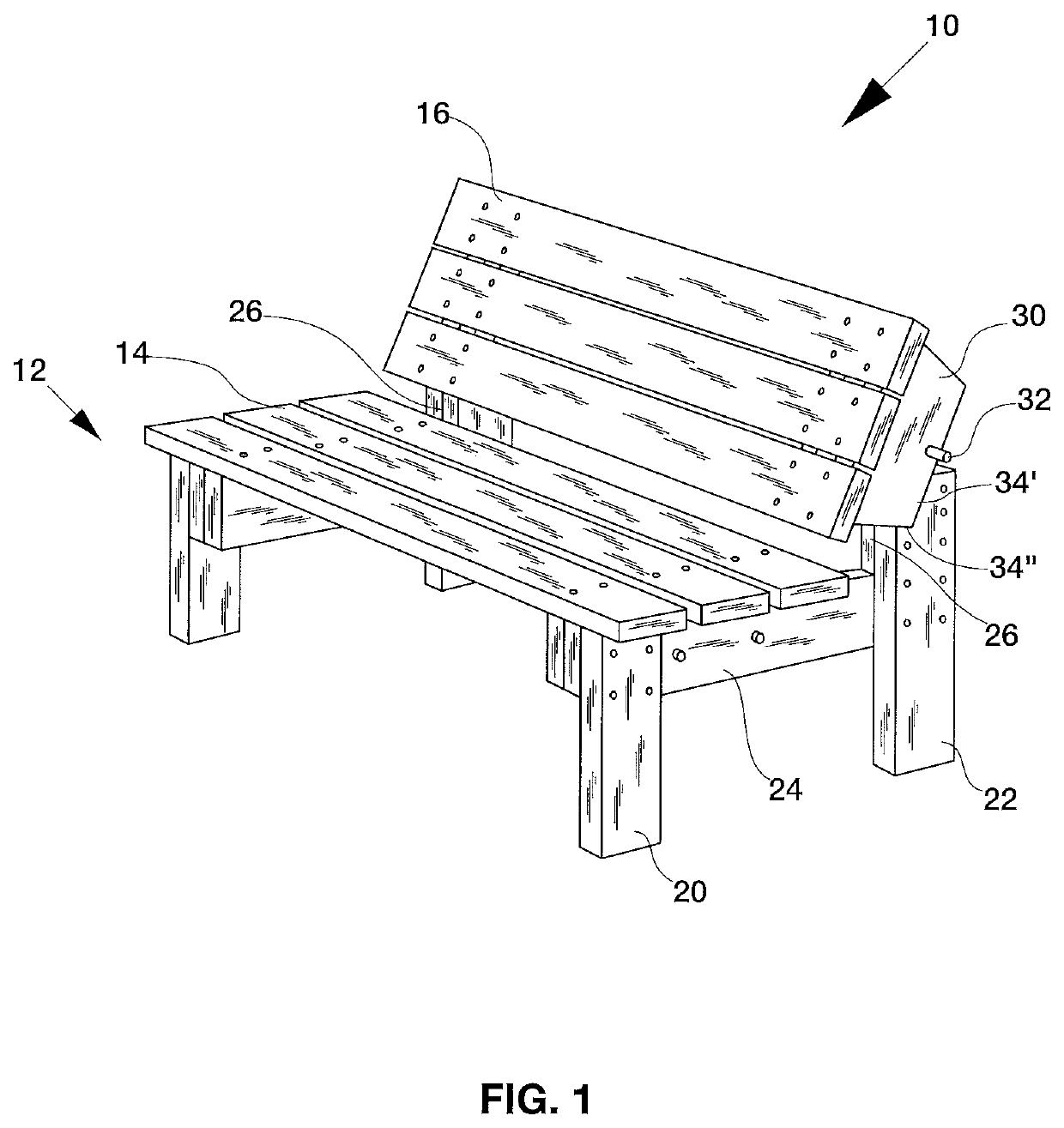 Convertible bench/picnic table