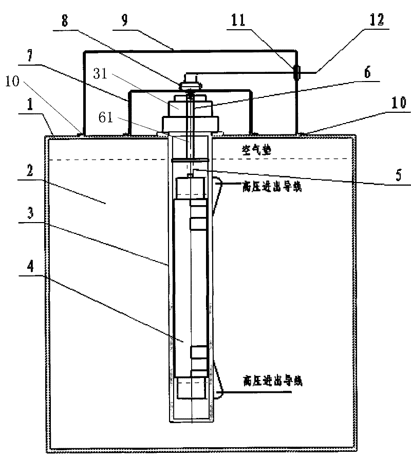 A high-voltage fuse suitable for underground oil-immersed distribution transformers