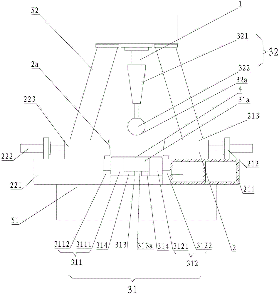 Crane jib forming device and crane jib forming method