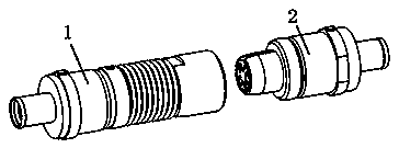 A train coupler connector with network functionality