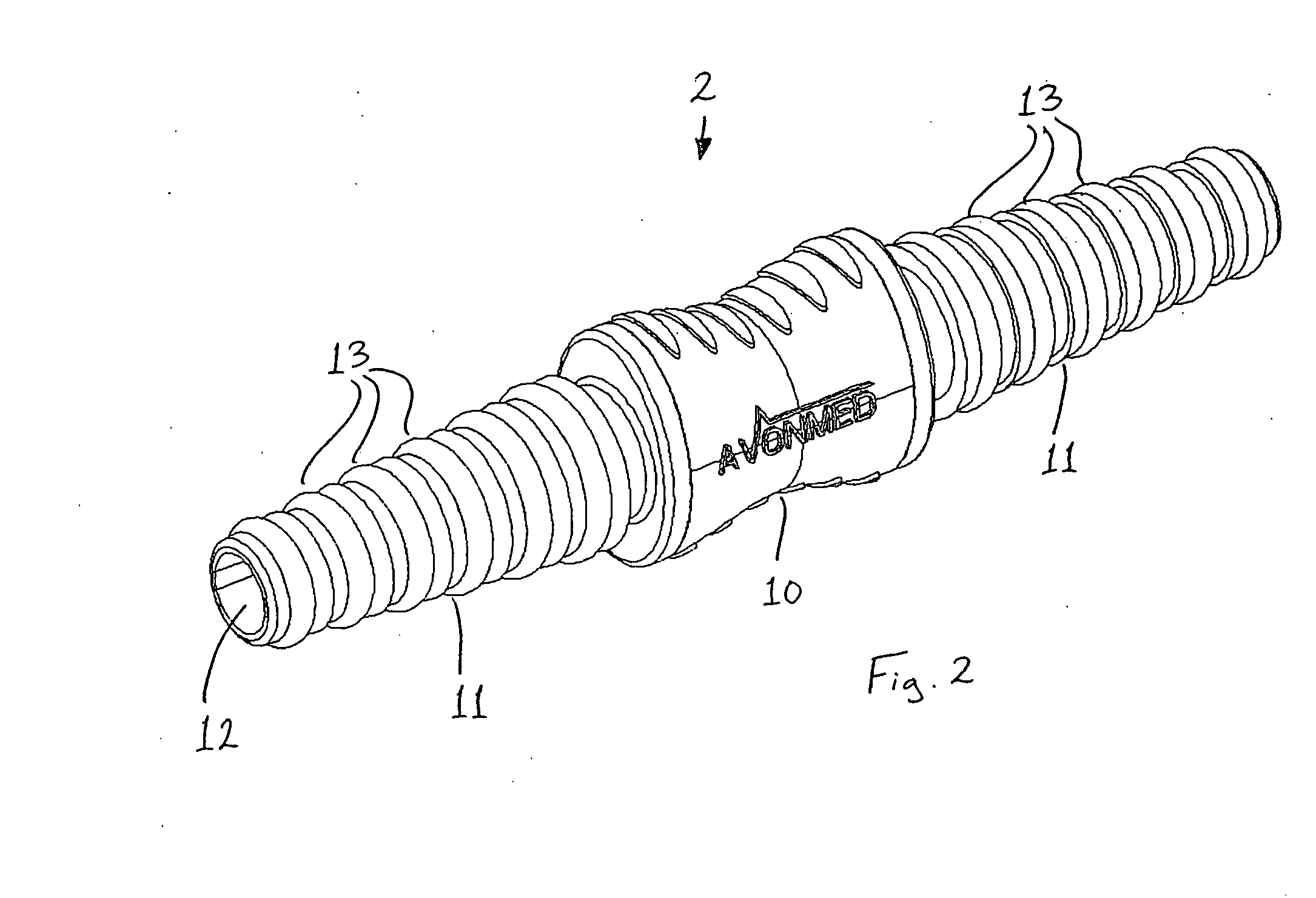 Device suitable for connection to a substantially tubular element