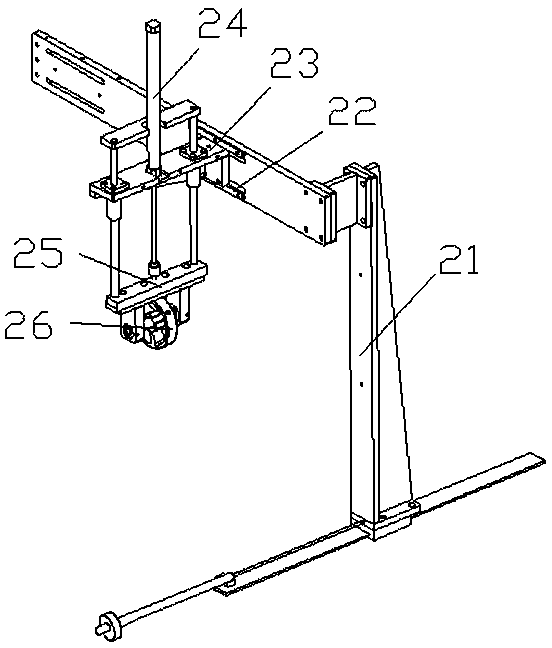 Battery taping machine capable of overturning and emptying