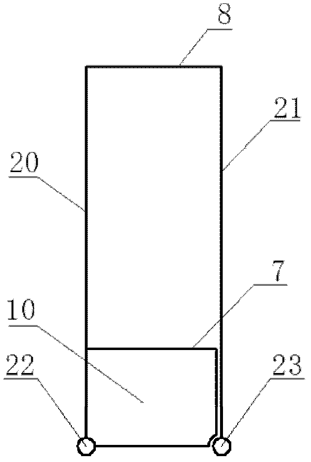 Large-scale circulating fluid bed boiler with buffering bed