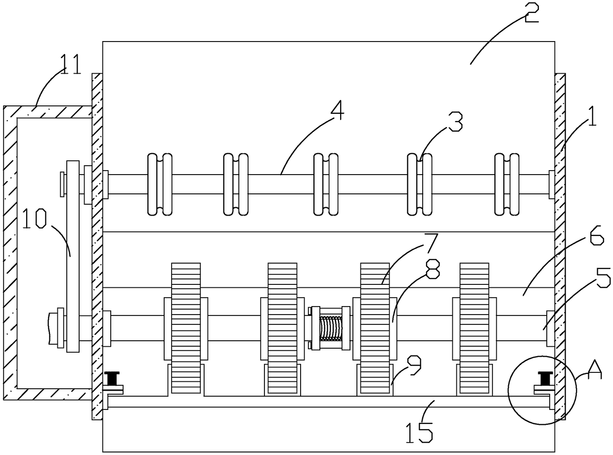 Money twisting mechanism of money counter