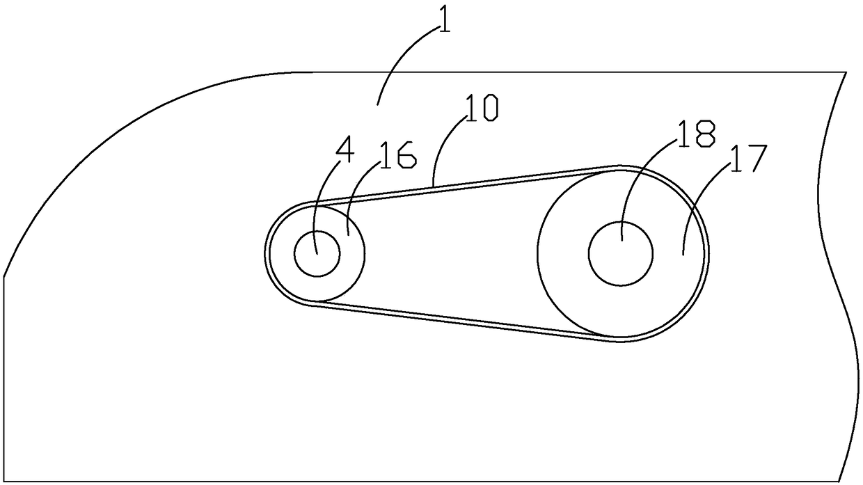 Money twisting mechanism of money counter