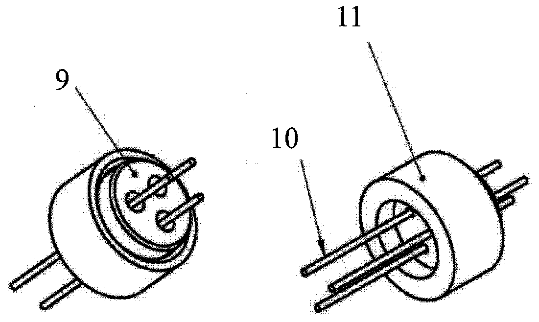 Biocompatible microphone and preparation method thereof