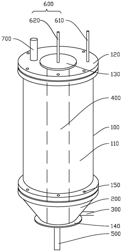 Wastewater defluorination device and wastewater defluorination method