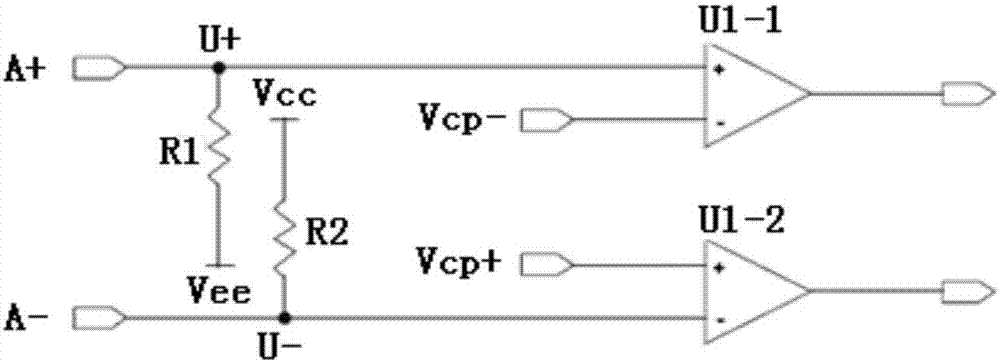 Disconnection detection circuit of incremental encoder and connection circuit of incremental encoder