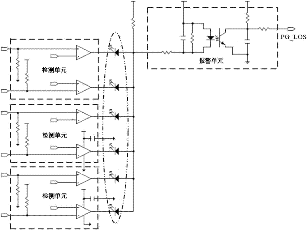 Disconnection detection circuit of incremental encoder and connection circuit of incremental encoder