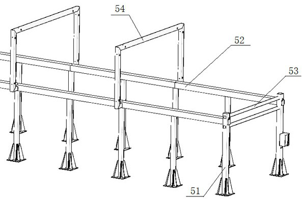 Remotely-controlled lead-acid battery carrying truss robot