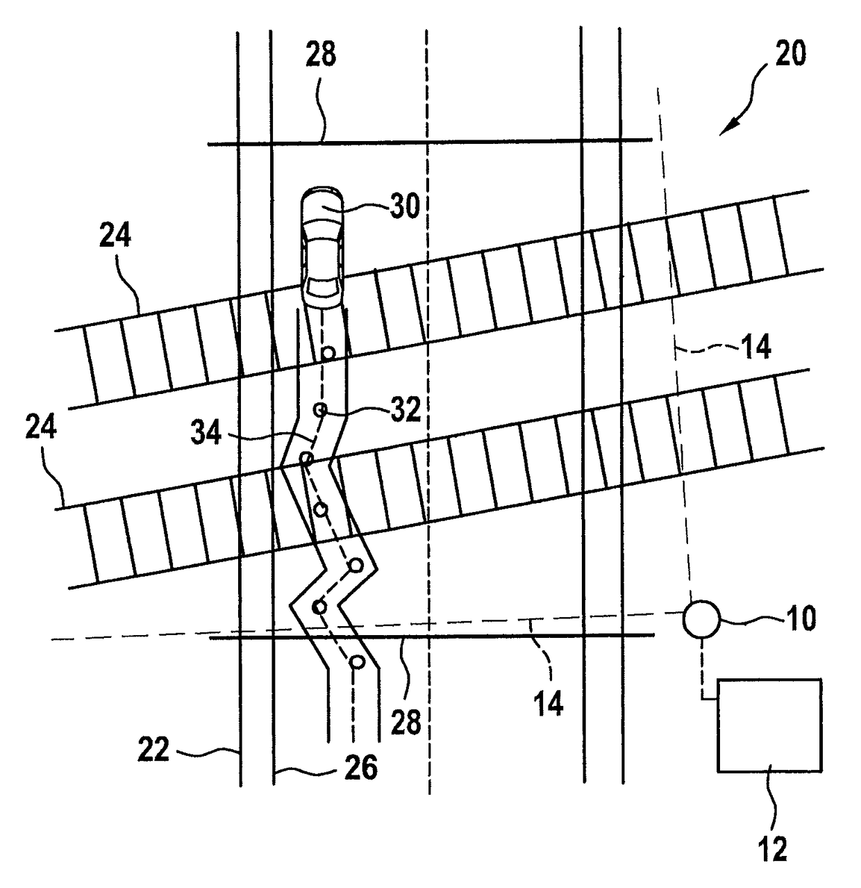 Site-specific traffic analysis including identification of a traffic path