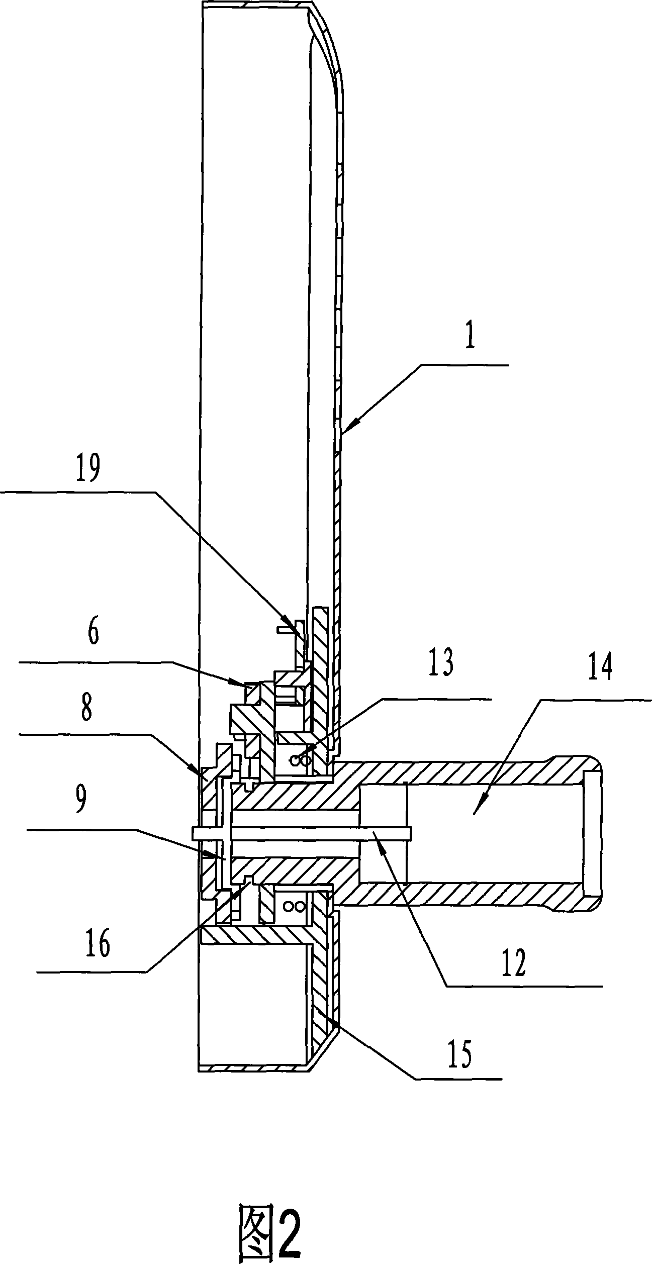 Electronic clutch type driver for electronic lock