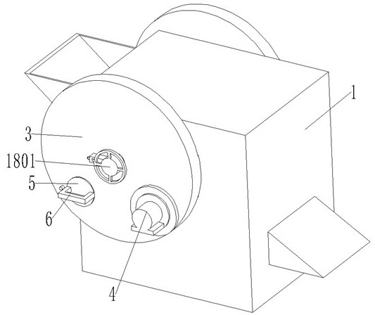 Garbage crushing device with adsorption function