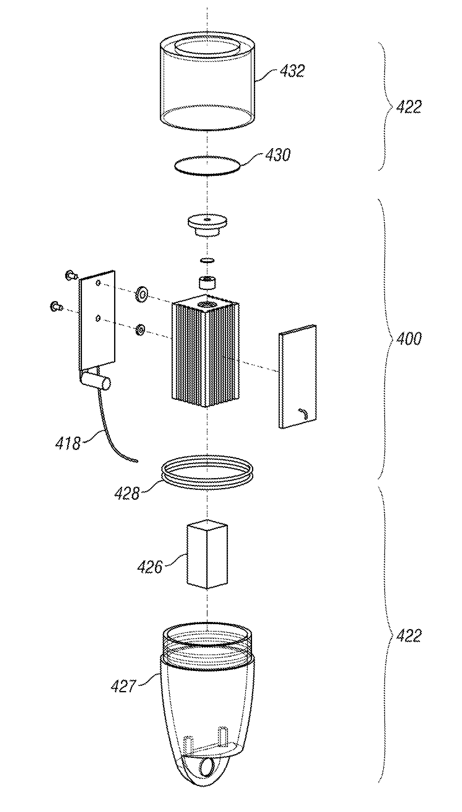 Lighting device for accent lighting & methods of use thereof