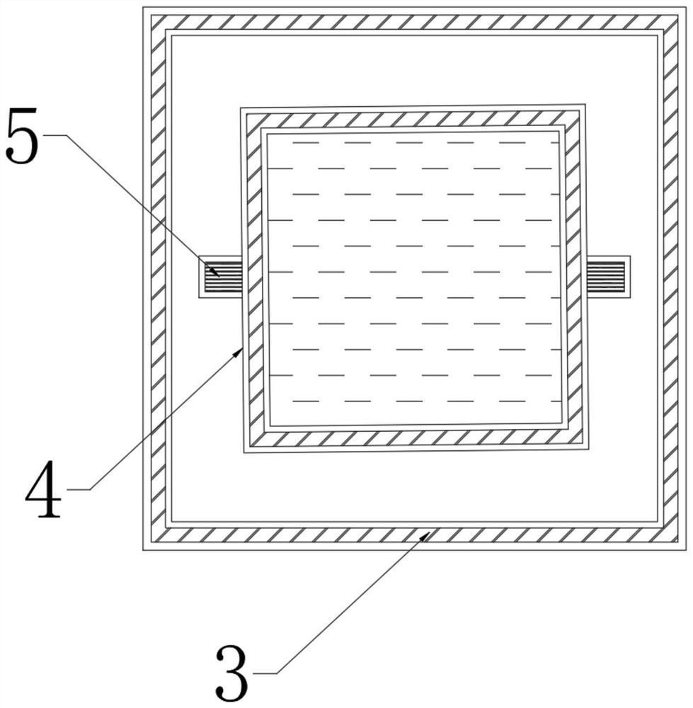 Environment-friendly equipment for avoiding inclination of processor shell for computer maintenance