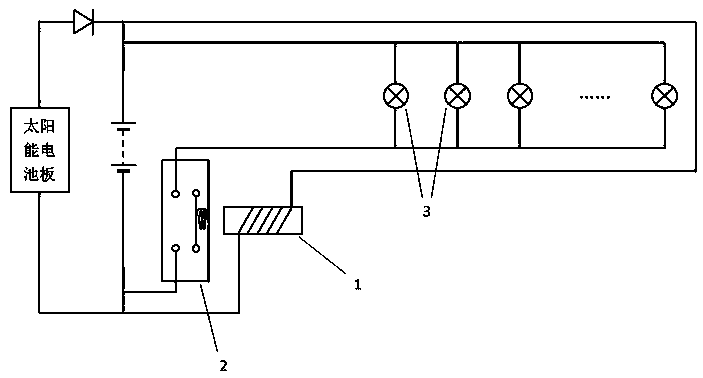 Power transmission line with alerting device